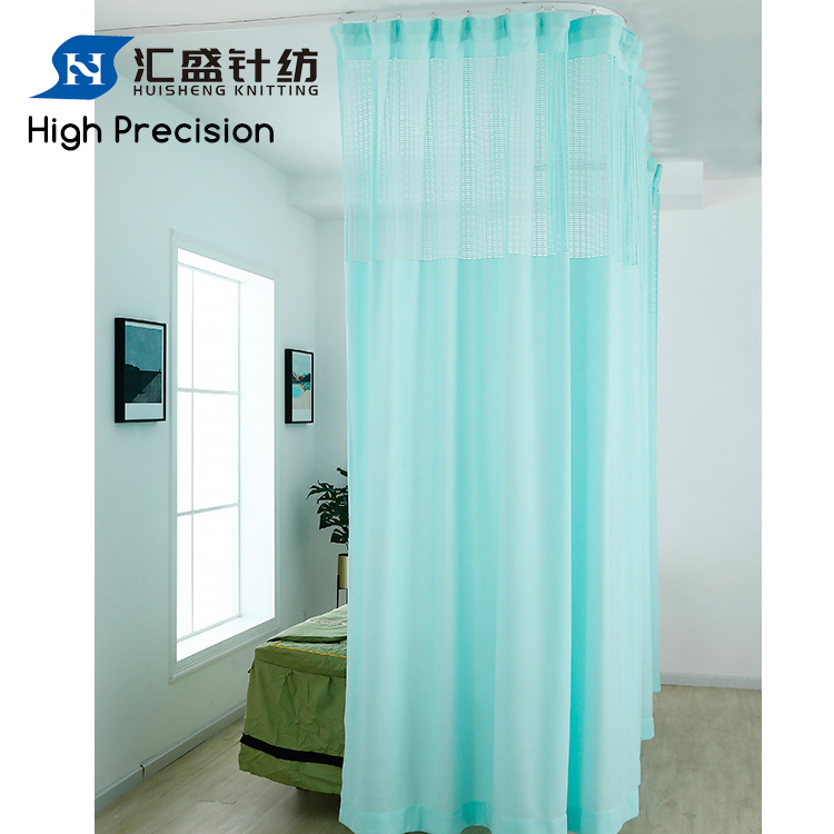 Schalldichte Trennwand-atmungsaktive Decken-Privatsphäre-Klinik-medizinisches Bett-Vorhang-Gewebe für Krankenhaus-Vorhang