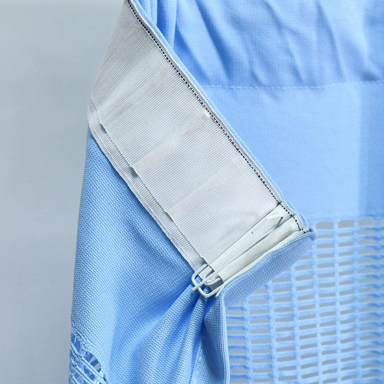 Kundenspezifischer schalldichter Trennwand-Vorhangstoff aus 100 % Polyester für medizinische Krankenhauszellen für Bettvorhänge