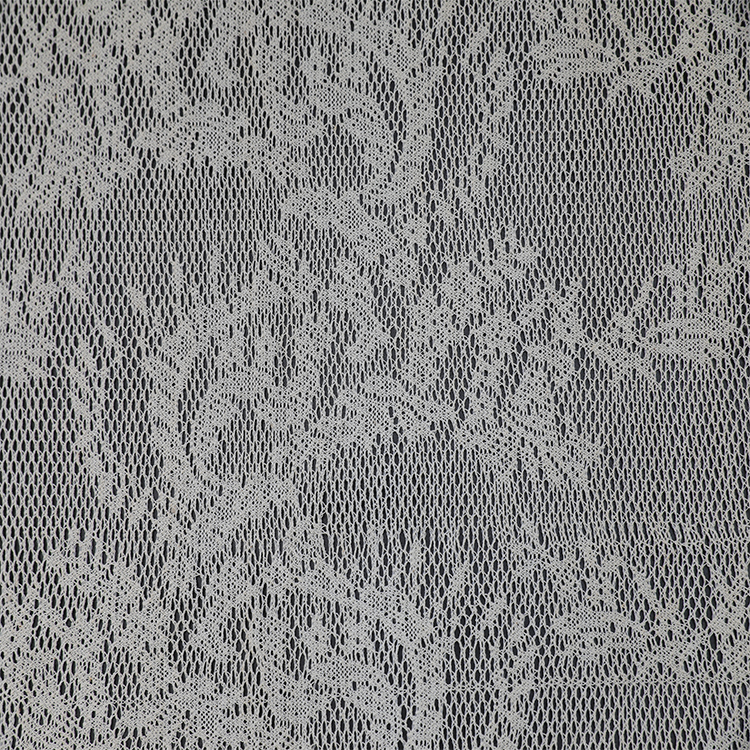 Stil Tüll Textil Europäischer benutzerdefinierter Druck Voile Mesh Spitze Vorhangstoff durchscheinend transparent