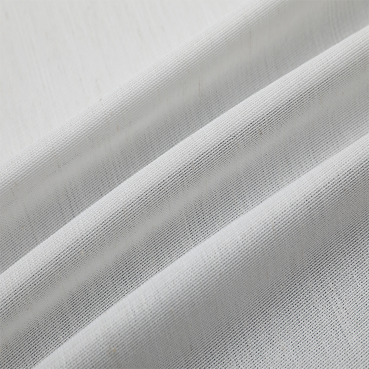 Ready Stock Polyester, leichtes Mesh, einfarbig, eleganter, luxuriöser Vorhangstoff aus transparentem Voile